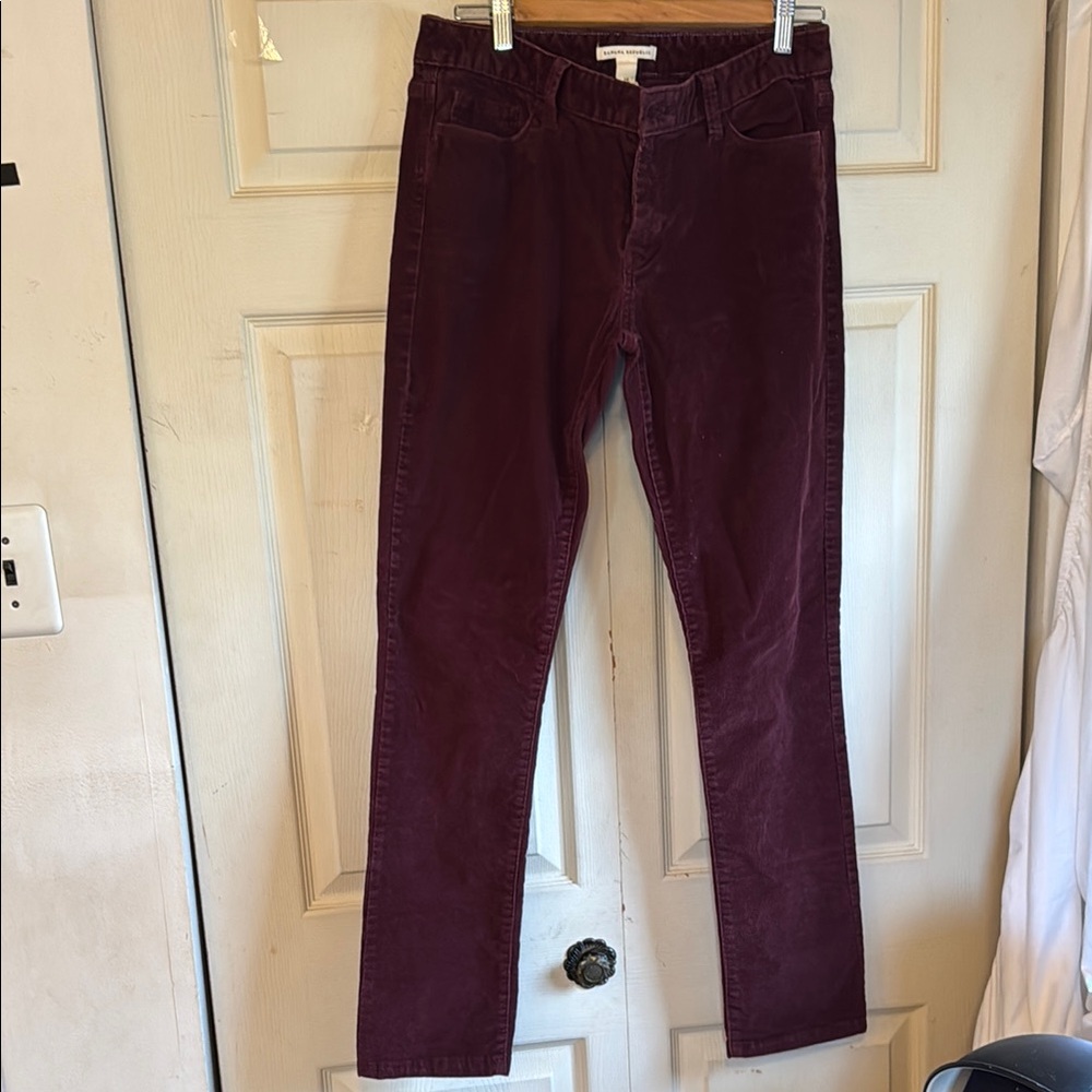 Banana republic Burgundy Corduroy Pants